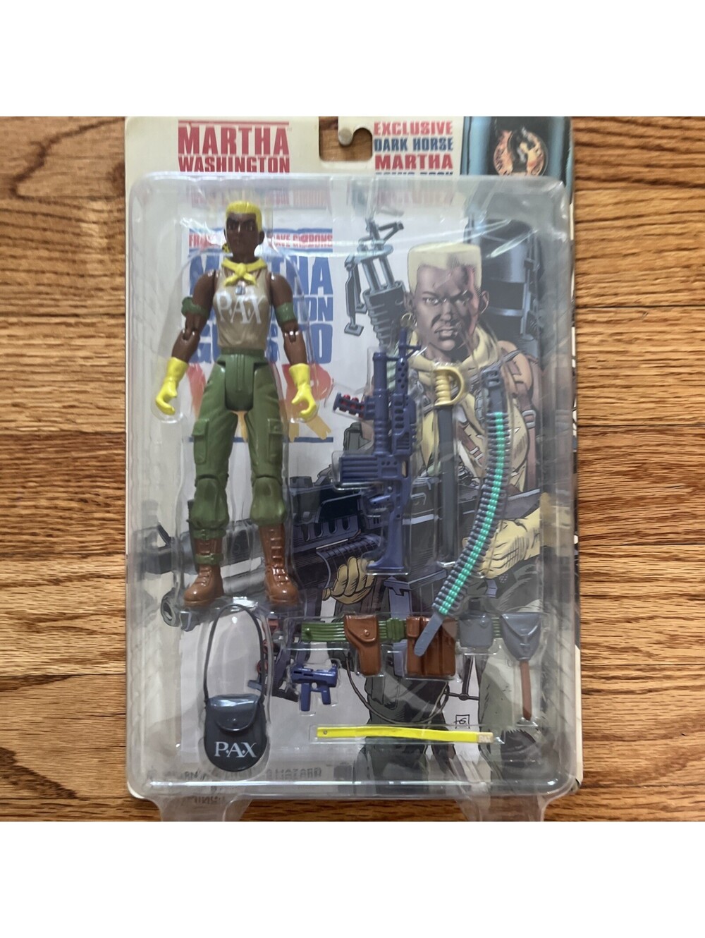 Martha Washington Dark Horse 6” Action Figure Collector Edition #0223 with Comic